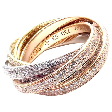 cartier custom rings|cartier ring with diamond band.